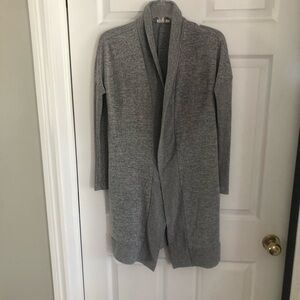 GAP Gray Open Front Women's Sweater Cardigan